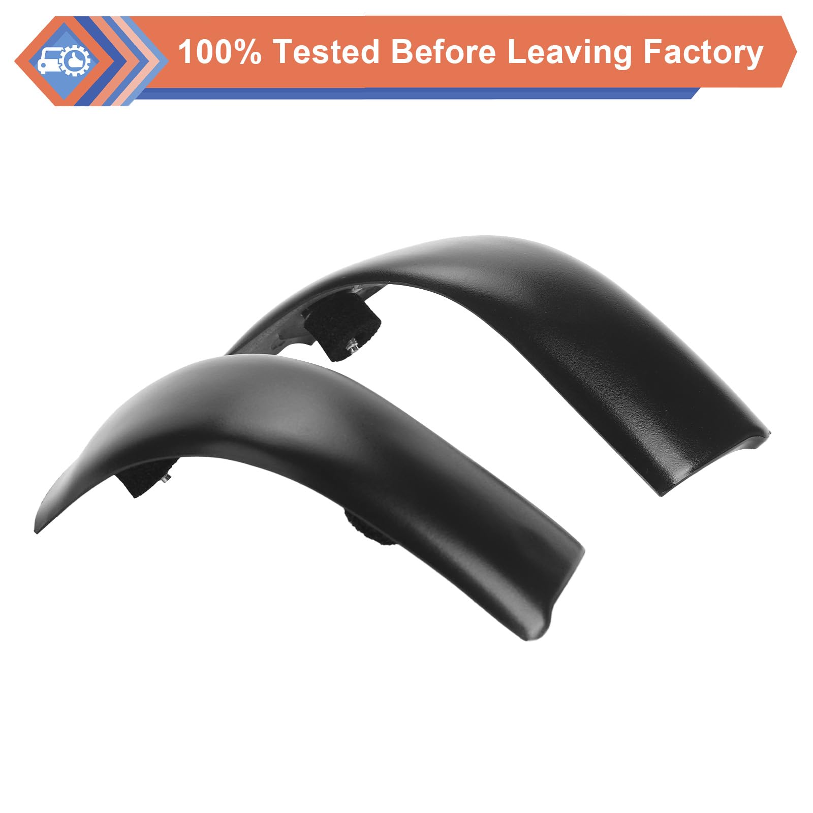 Verbesserte Dachleiste, 2 Stück Links und rechts Dach-Seitenverkleidung, kompatibel mit Ford F250 350 450 550 Super Duty (Normale Kabine und Crew Cab), ersetzt #YC3Z-2551728-PTM