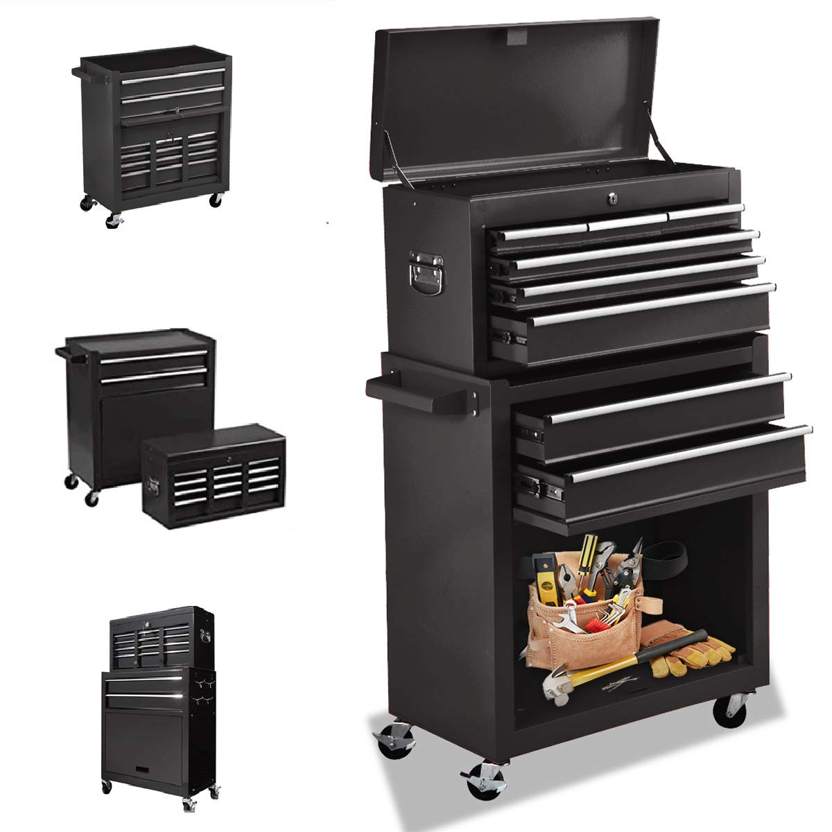 Buy 8Drawer High Capacity Tool chest Tool Box,Rolling Tool Box,Big Tool Storage and