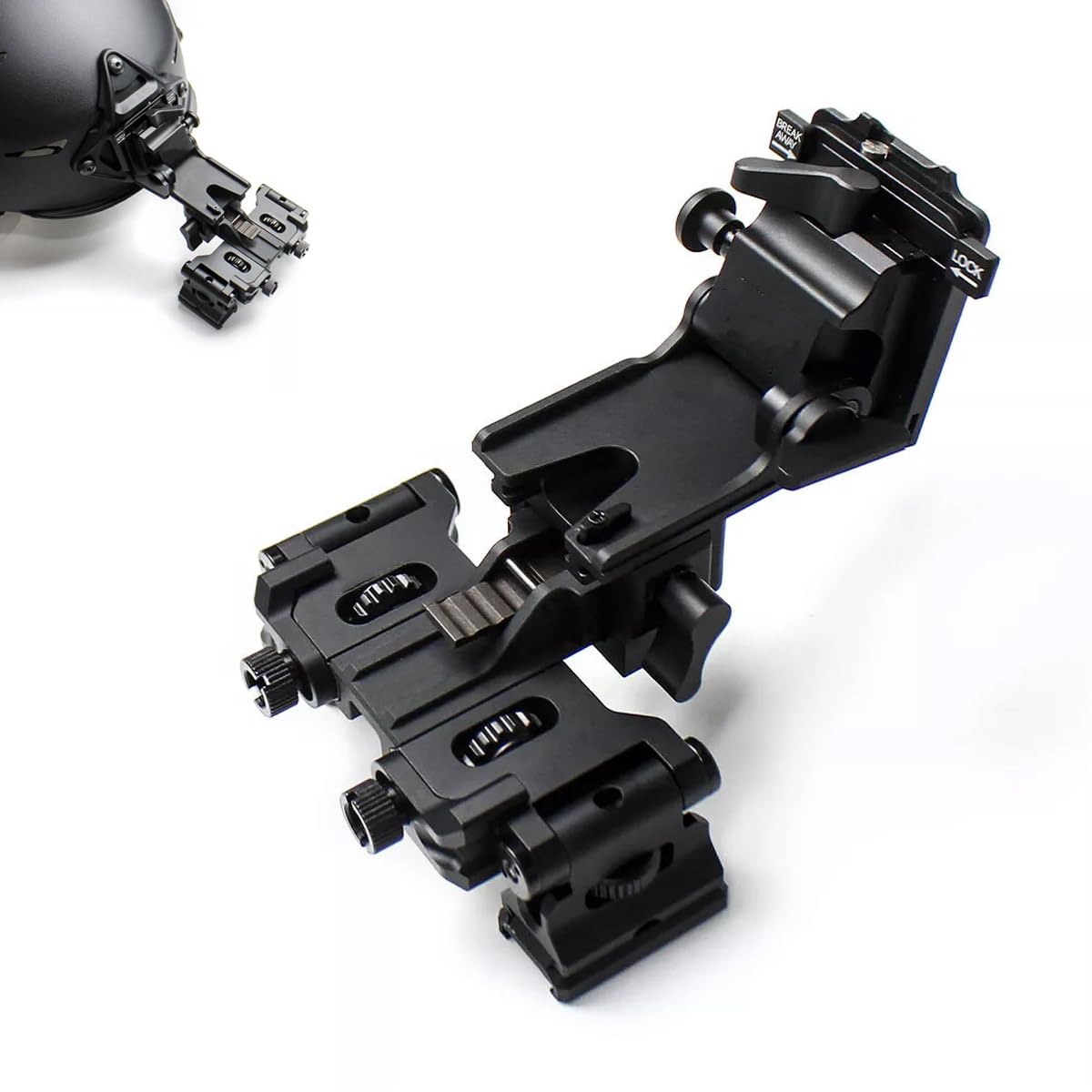okyass Night Vision Goggles Helmet Mount NVG Arm Mount+Binocular Bridge Modular Mount for MUM-14/GT-14