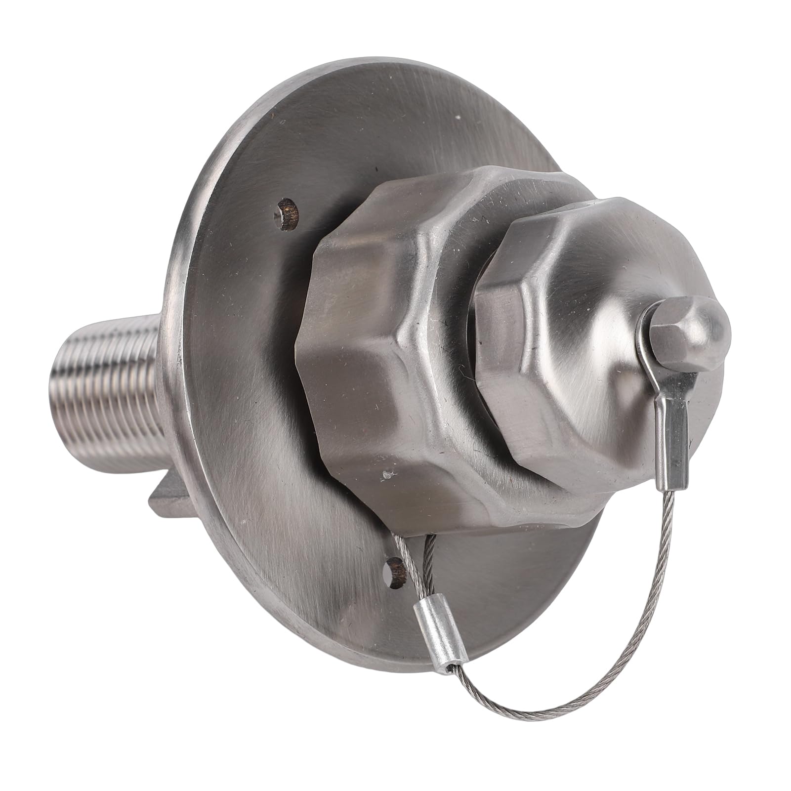 All Metal RV City Water Inlet with Check Valve, 90° Brass Hose Elbow Quick Hose Connector for Motorhome Trailer Marine, Water Fill Inlet Replacement