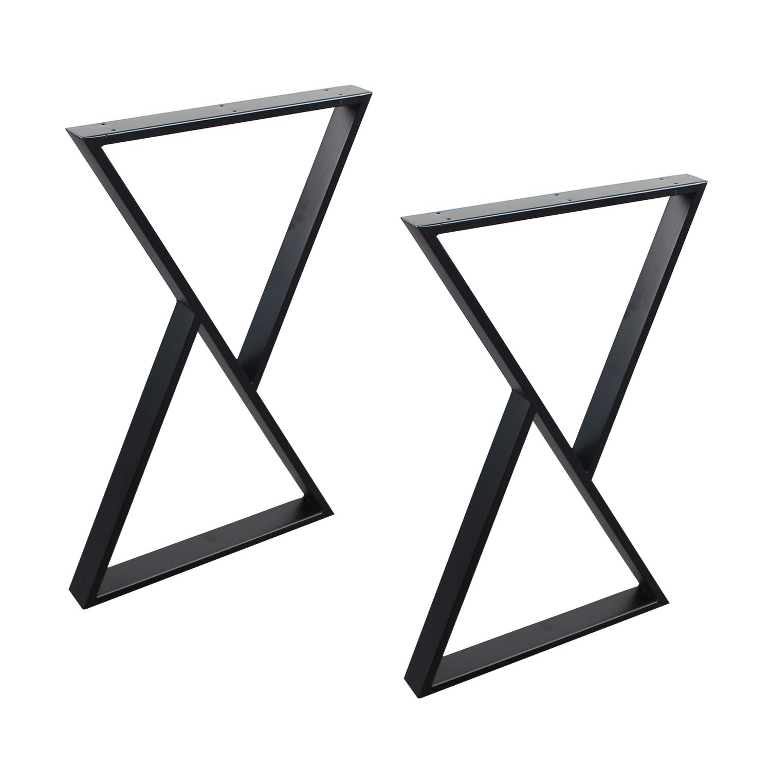 Buy TOKIKA Table Legs H28 x W17.7 Inch Black,Dining Table Legs Metal