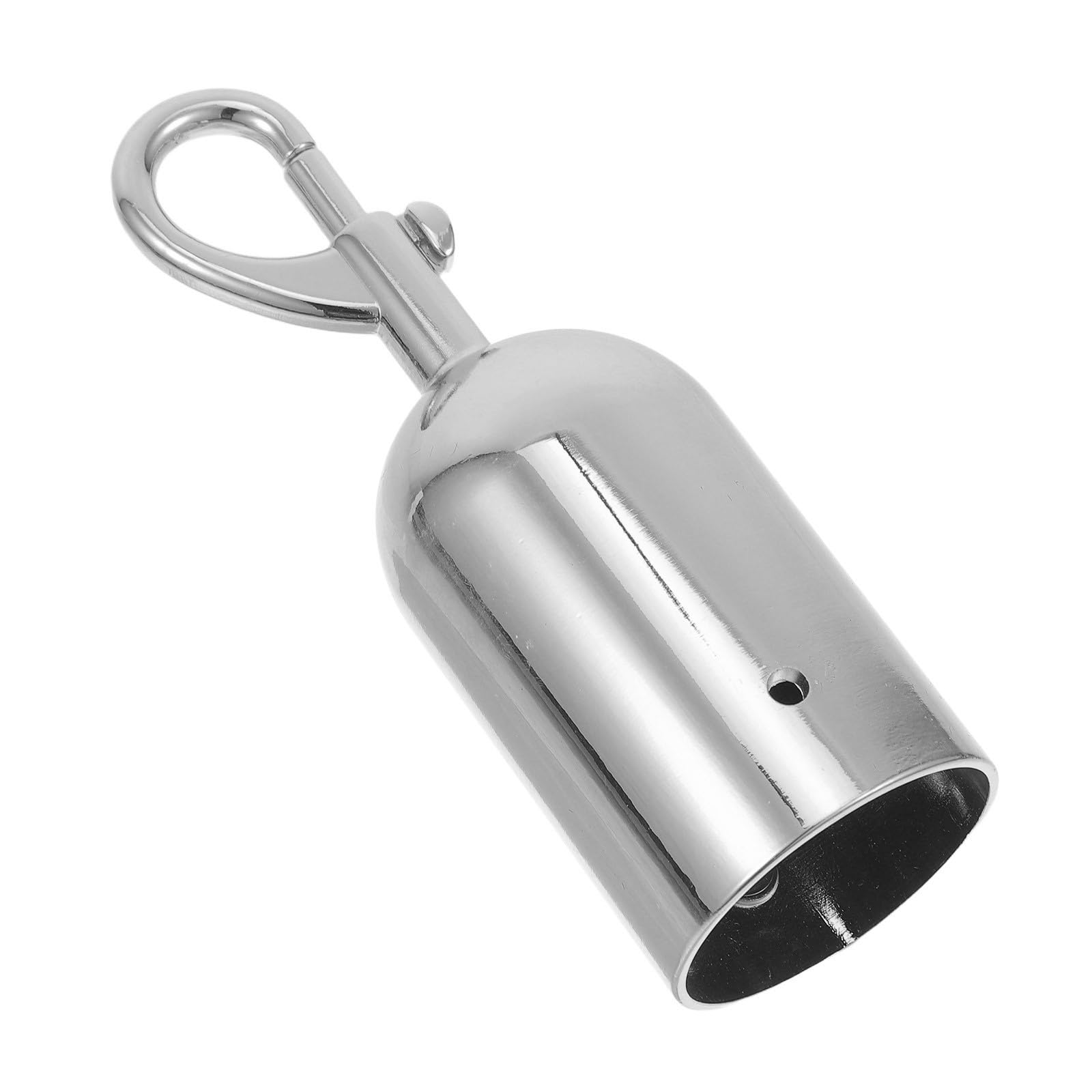 Embout de Câble Métallique avec Crochet Pivotant en Acier Inoxydable | Fermoir pour Cde Barriere, Gestion D’entrée et Contrôle de Foule, 1 Pièce