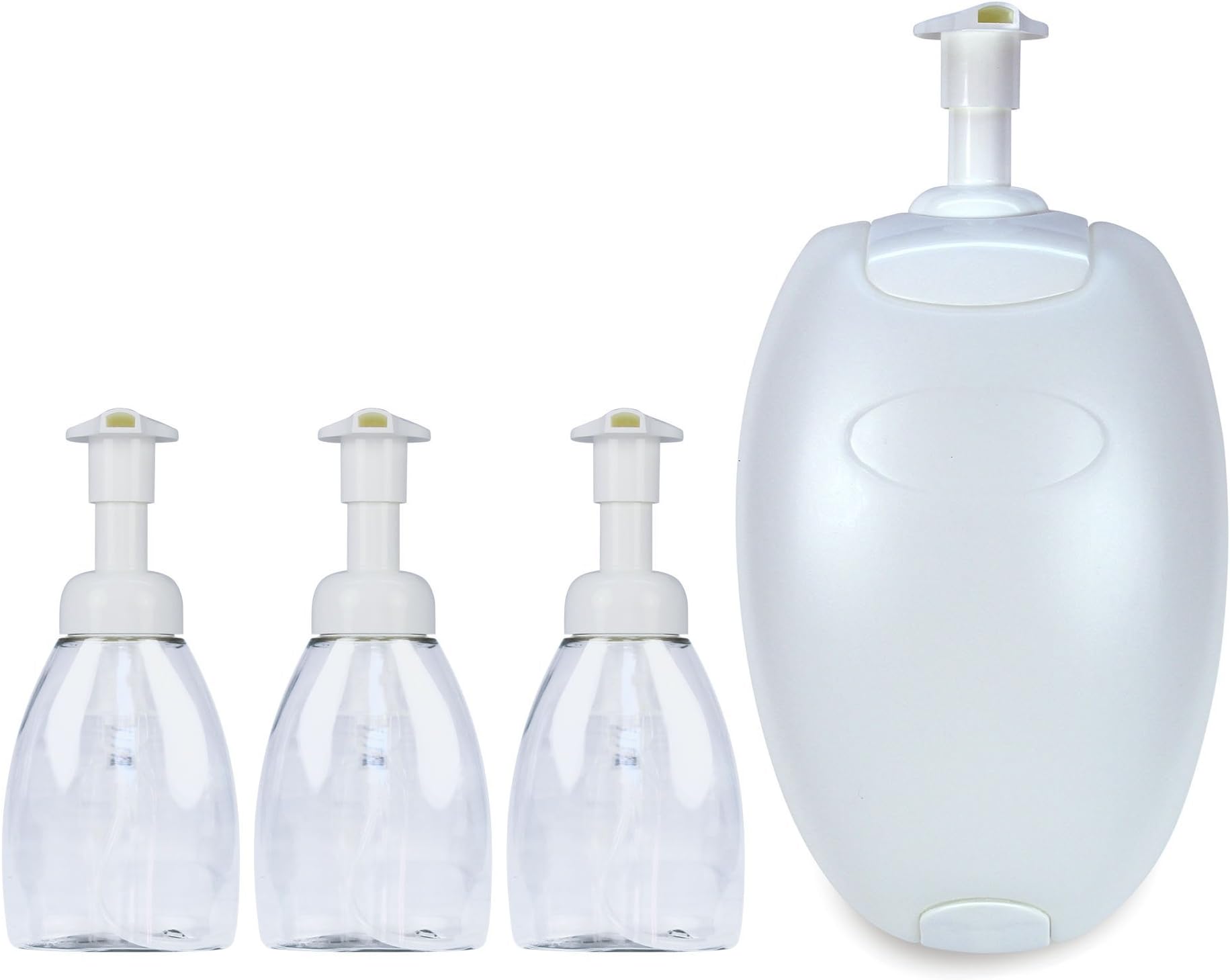 Foaming Soap Dispensers, 3-8 ounce Tabletop Model for Kitchen or Bathroom Countertop by FoamAir