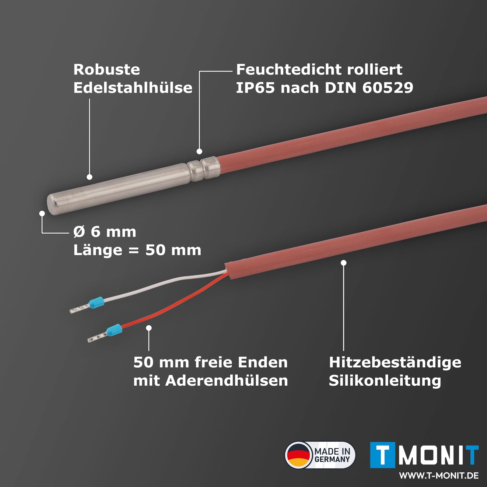Capteur De Température Pt1000 - Innovative Sensor Technology IST AG