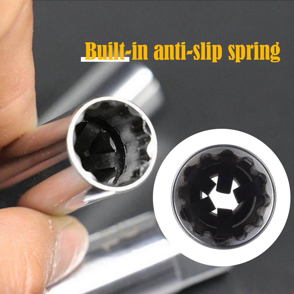 Chiave Per Candele BASTOUR 14 Mm - Bussola A Parete Sottile Magnetica, Per BMW, Mini, Nissan, Mercedes - Foto 5