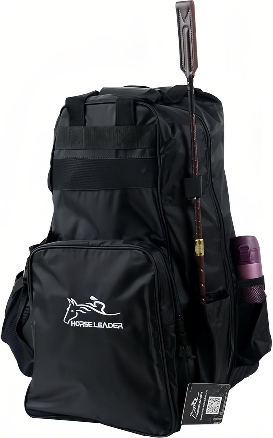 Tall Boot and Helmet Carrier - Waterproof 3 in 1 Equestrian Travel Bag for Horse Riding, Large Capacity, English Bag Carry All