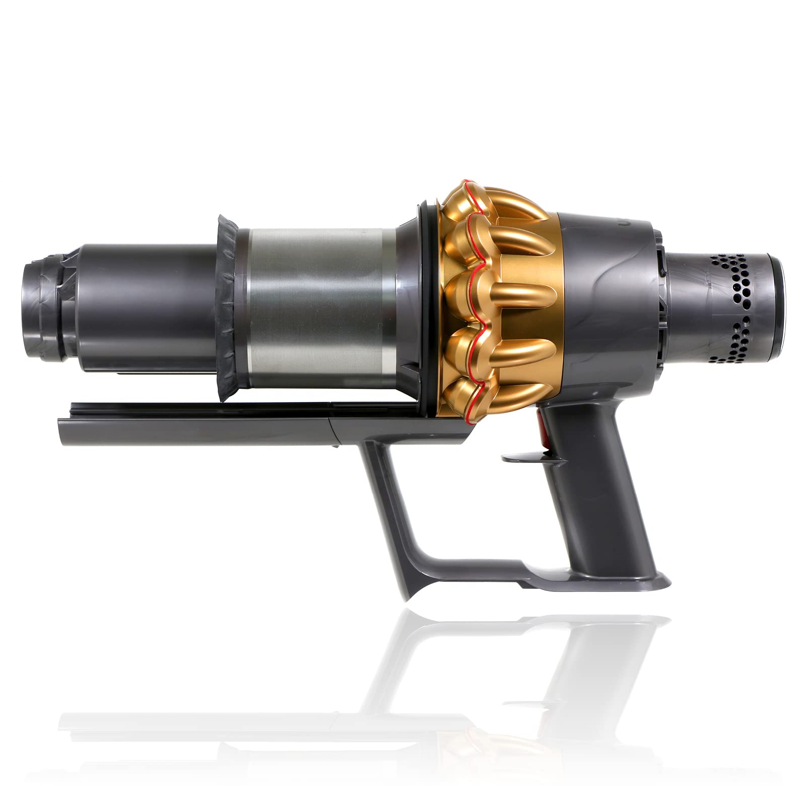 Spares2go V15 Big Cyclone Motor Body Gold kompatibel mit Dyson SV22 Click in Detect 965478-15