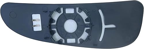 Miniatura 4 de Espejo de repuesto para pasajero, espejo de brazo largo, vidrio convexo pequeño con calefacción y placa trasera para Ram Promaster 1500 2500 3500 de