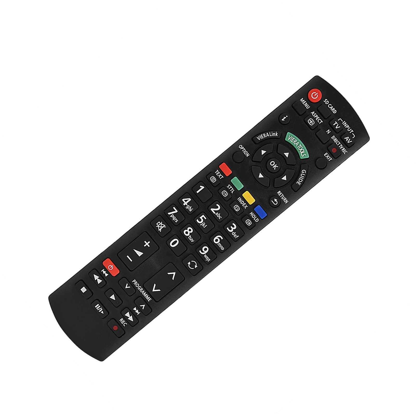 Mando a Distancia Universal para TV Panasonic, Mando a Distancia de Repuesto para TV Panasonic, No Requiere configuración Controlador de televisión TV para N2QAYB000487