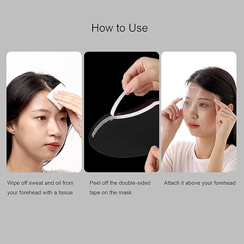 Miniatura 6 de 50 protectores faciales transparentes, protector de ojos después de cirugía de cataratas, visera de ducha para adultos, protección de ojos durante