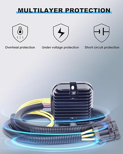 Miniatura 8 de ECCPP Regulador de voltaje rectificador apto para Polaris Scrambler 850 2015-2016 para Polaris Scrambler XP 1000 2014-2016 para Polaris Sportsman XP