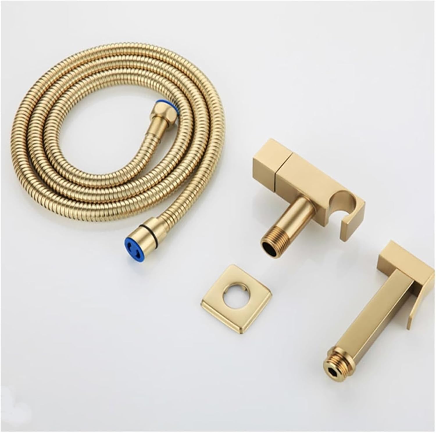 Handheld Bidet Sprayer Single Cold Water Faucet Self Cleaning Toilet Durable Sanitary Shower Attachment​(Rose Gold)