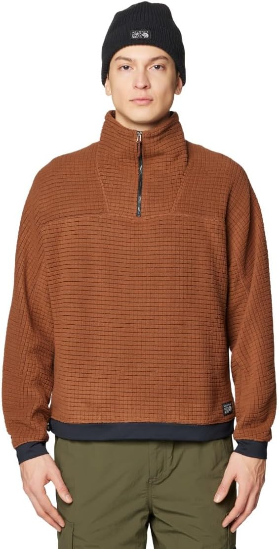 Mountain Hardwear Men's Summit Grid Big Grid Half Zip