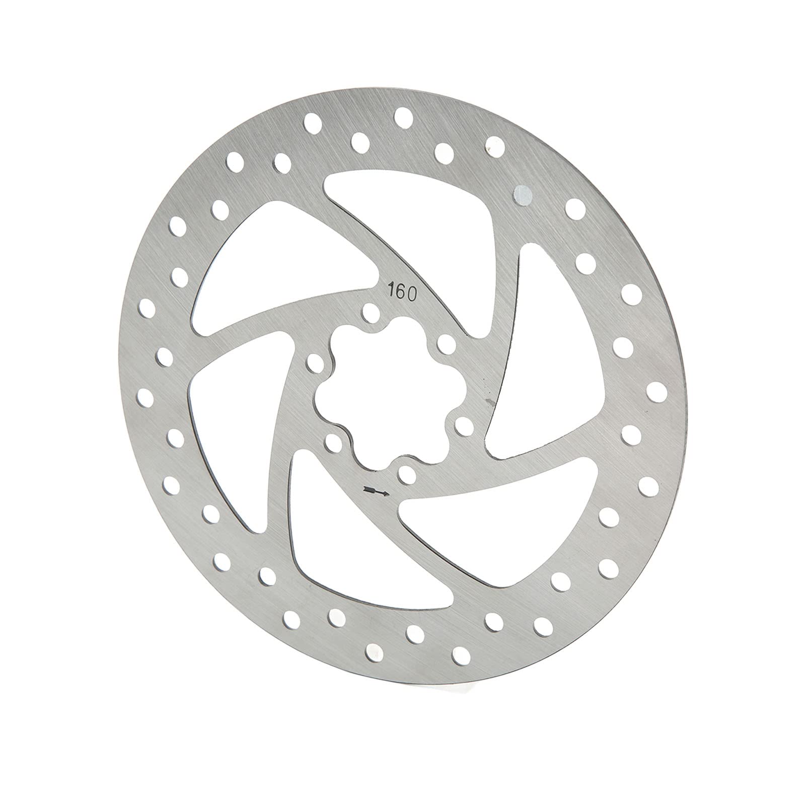 Leapiture 6 Bolt 160mm Disc Brake Rotor Stainless Steel Electric Scooter Disc Brake Rotor with 6 Screws for Electric Scooter