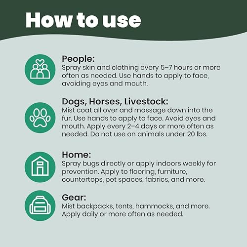 Miniatura 8 de Cedarcide Protector de garrapatas extra fuerte | Spray repelente de mosquitos y aceite de cedro Deep Woods para personas, mascotas e interiores |