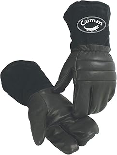 Caiman 1398-5 1-Finger Mitt/Snowmobile, Heatrac Insulated Large