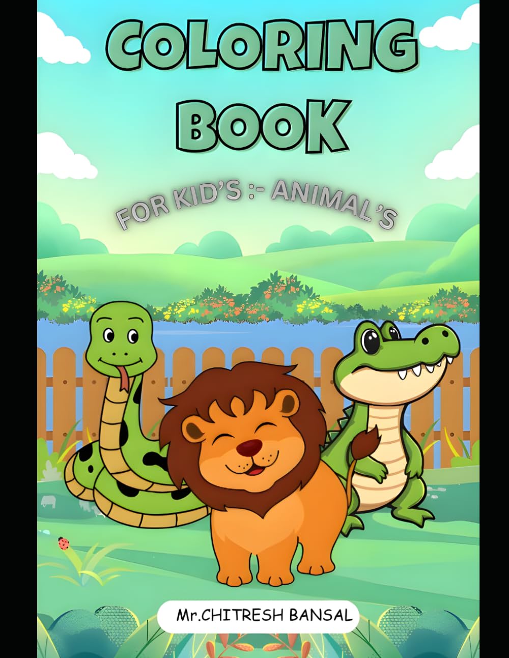 Animals Coloring Book for Kids Fun Animal Coloring Book for Kids