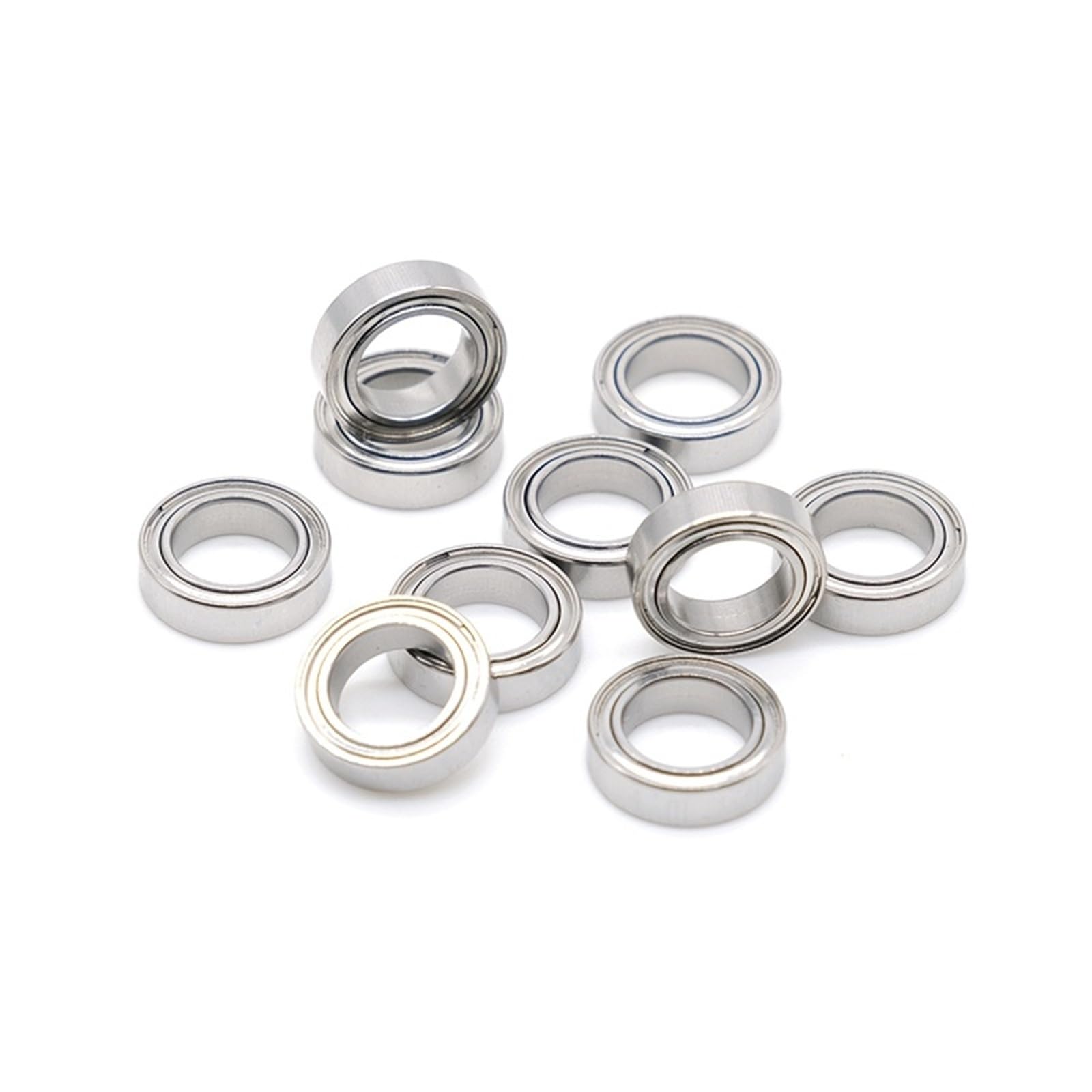 Roulements à billes en acier inoxydable blindés SMR117ZZ 7 x 11 x 3 mm (10 pièces) SMR117Z SMR117 Z ZZ