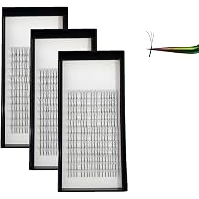 3 Box Eyelash Extensions 3 Boxes Flare/Bundle 3D Volume Fan C/D Curl Thickness 0.07 / 0.04 inch 0.07/0.10 mm Length 0.3 - 0.06 inch 8 - 15 mm Matsueku Ultra Fine Light and Long Lasting Natural