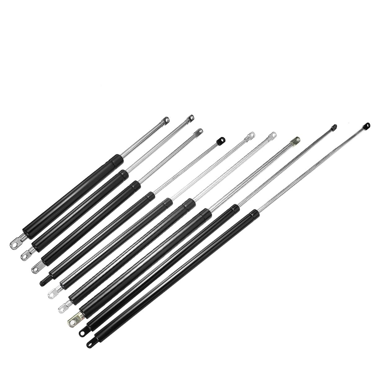 Vérins à Gaz de Coffre Ressort de Levage Voiture Vérins Gaz Capot Coffre Hayon Amortisseur Barre Support Ressort Bus Camion Bateau Fenêtre 2 Pièces 399-600mm 100-1500N(505mm 500N)