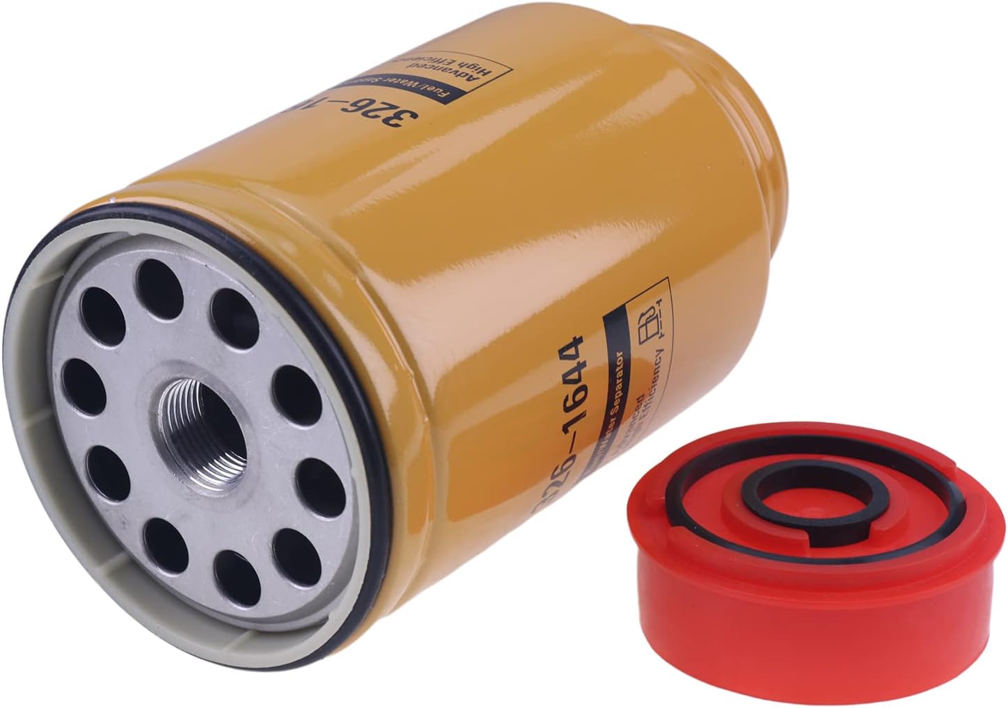 AIVWUMOT Fuel Water Separator Filter 326-1644 1R-0770 Compatible with Caterpillar CAT 320C 320D 323D 325D 329D 330D 336D 3261644 202-9871
