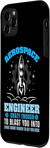 Miniatura 2 de iPhone 11 Pro Max Ingeniero aeroespacial lo suficientemente loco - Funda de ingeniero aeroespacial