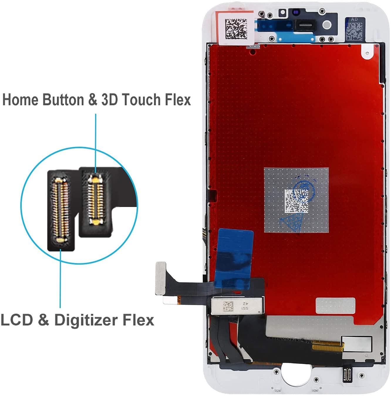 Écran LCD De Remplacement Pour IPhone 7 Et écran Tactile Avec Kit D