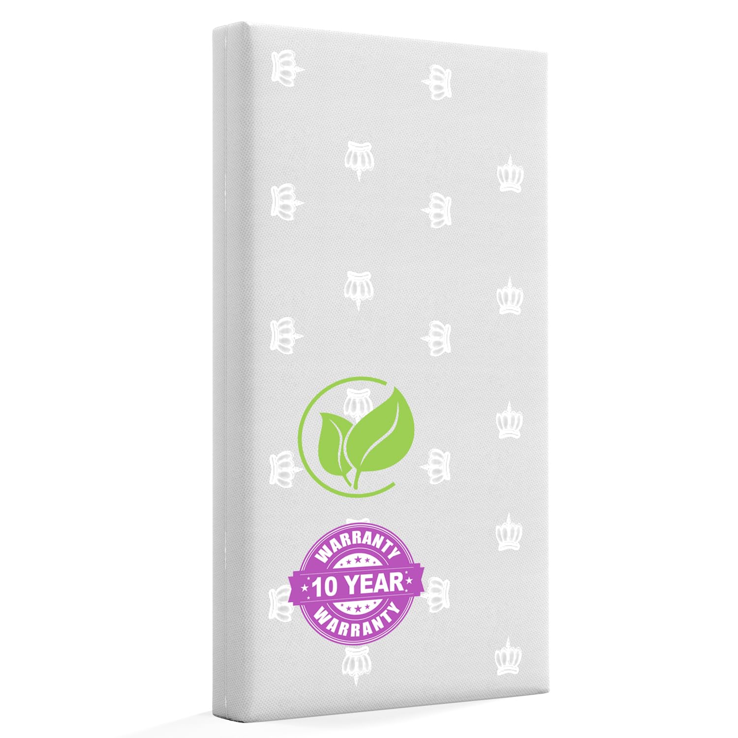 Breathable Crib Mattress, Dual-Sided Premium Memory Foam Toddler Mattress, Waterproof, Removable and Machine-Washable Cover, fits Standard Full-Size Crib and Toddler Bed 52" x 27.7" x 5" Gray