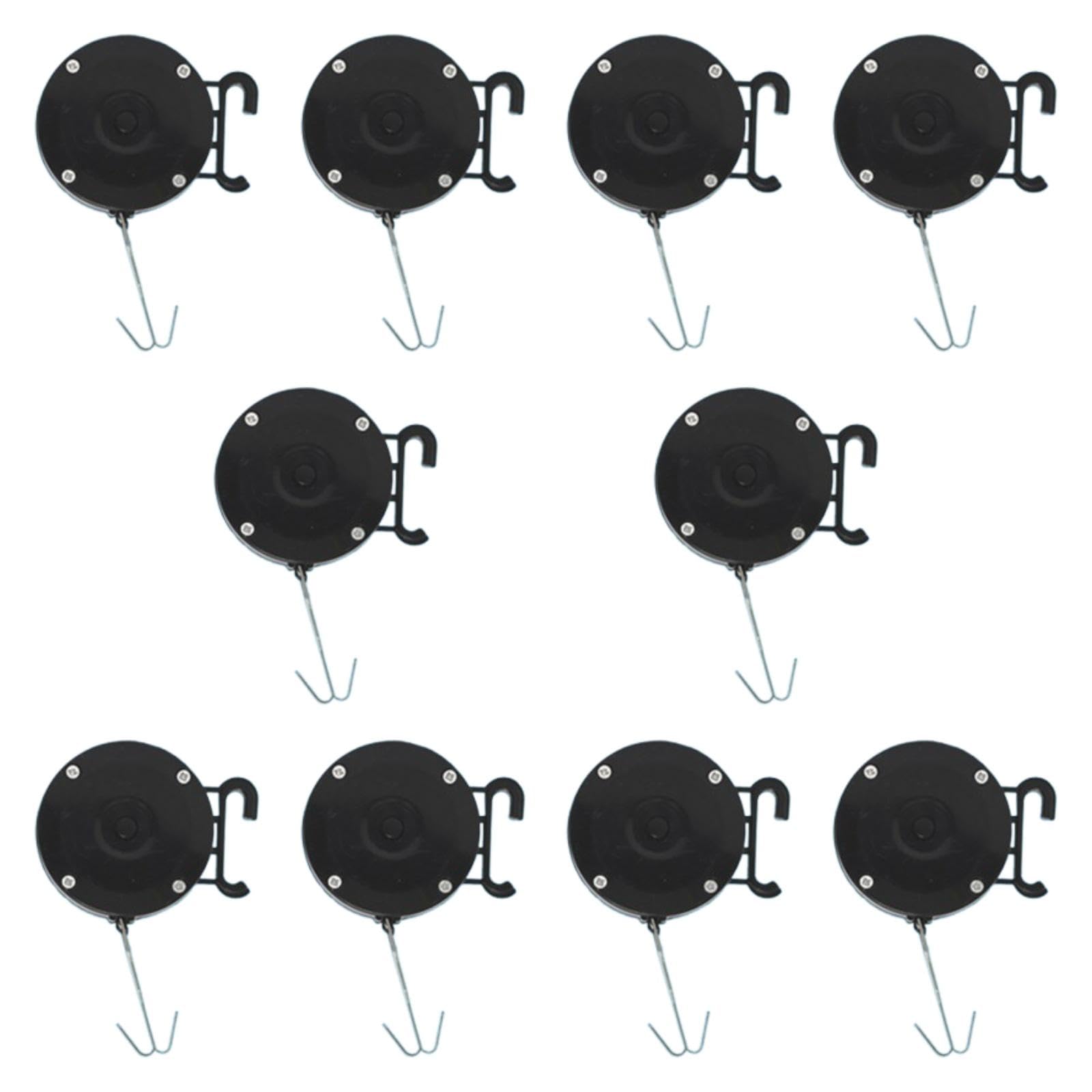 bnf® 10 Pieces Hot Perm Machine Wire Hanging Box Solid Perm Gadget for Hair Salon 4.5x4.5cm Black|Health & Beauty | Hair Care & Styling | Perms|10 Digital perm machine pull wire box-image-22