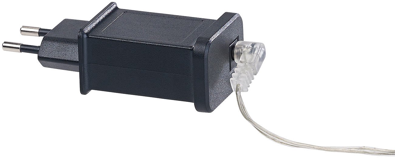 Lunartec Lichterkranz Weihnachten: 2er-Set LED-Lichterkränze für Fenster, Türen u.v.m., 90 warmweiße LEDs (Lichterkranz Fenster Weihnachten, Fensterdekorationen, Kranz)