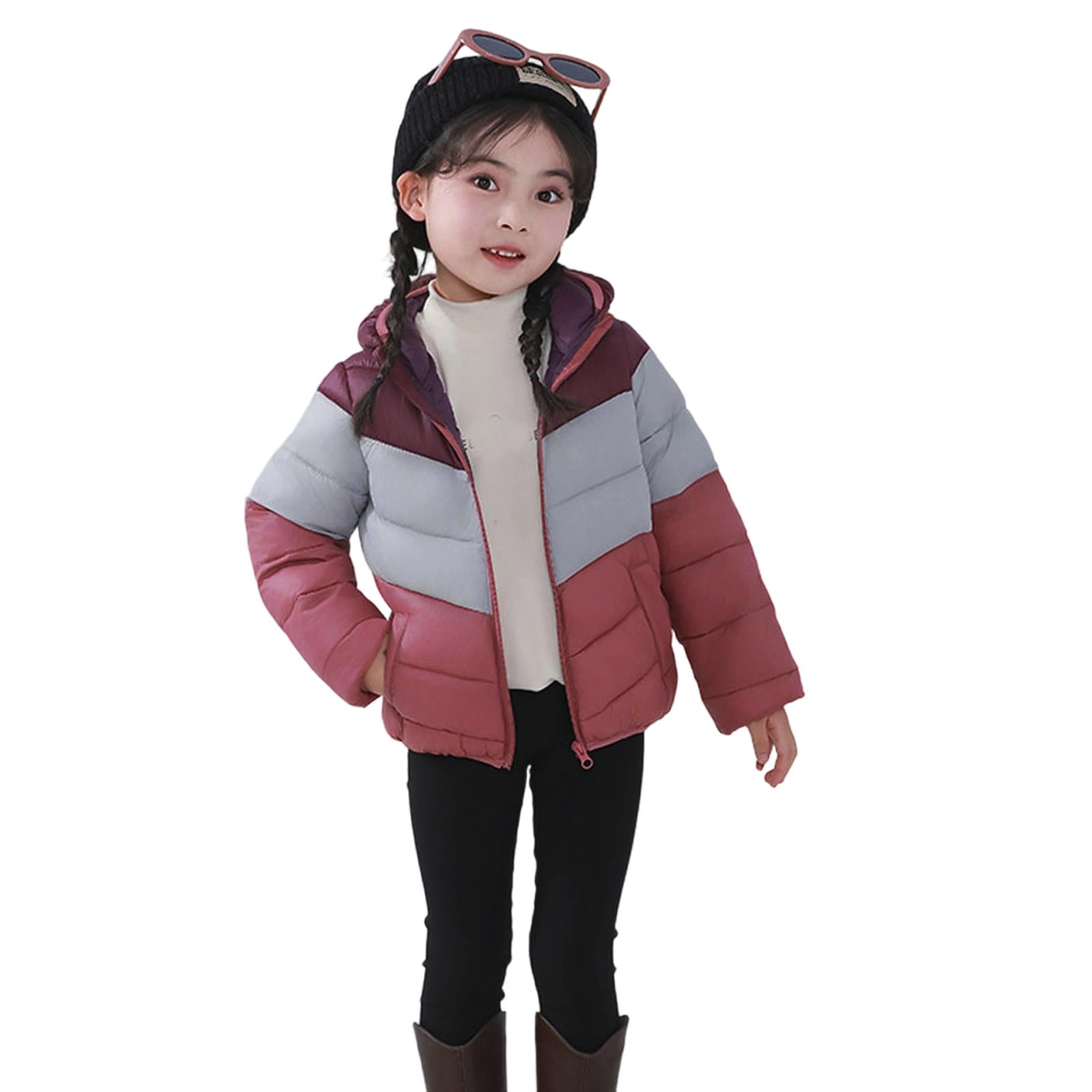 Veste softshell confortable avec capuche pour enfant, la légèreté d'un blouson matelassé