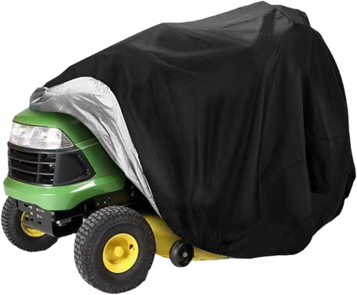 Heavy-Duty PU Grasscutter Protector UV-Resistant University Storage Bag Global Size 72x54x46In Mower Cover UV