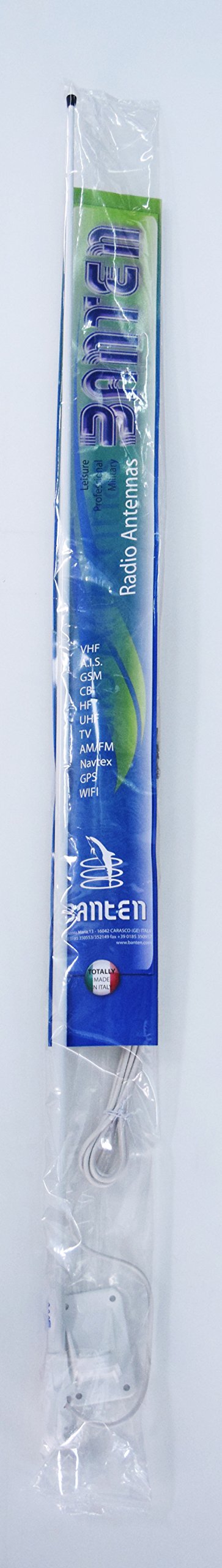 Antena VHF SPARK C-67 para embarcaciones blanco conector PL