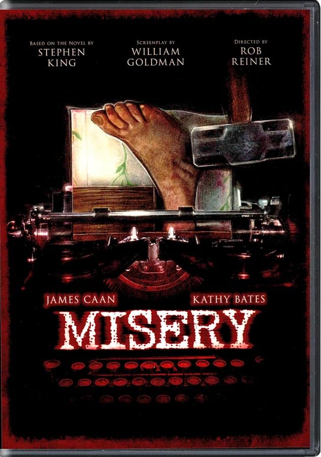 Misery – Stephen King | Limited Collector’s Artcard Face Plate Edition | Horror Classic [DVD]