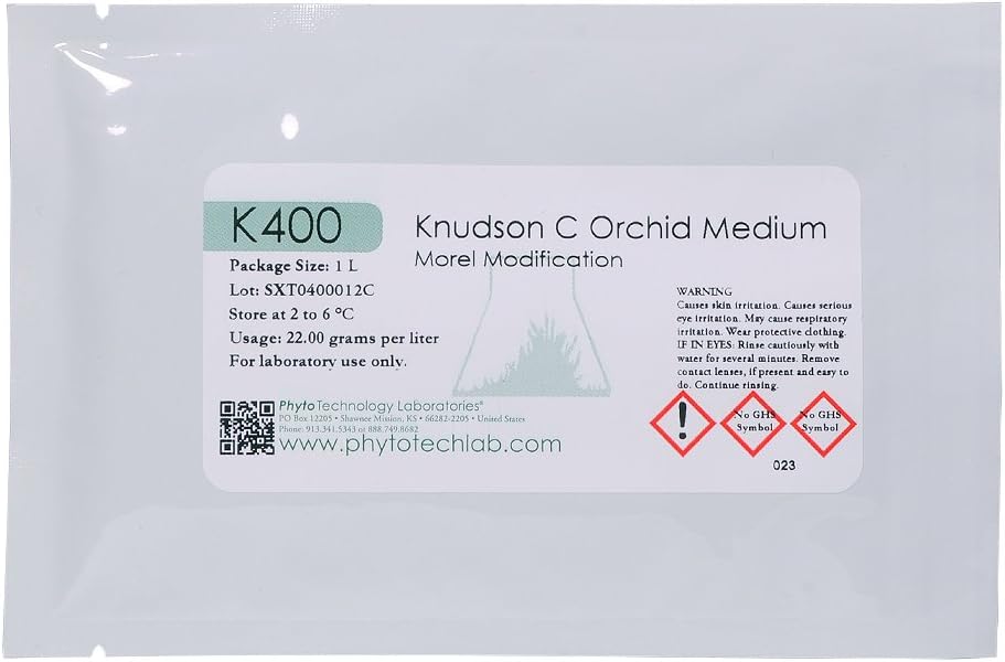 PhytoTechnology Laboratories Knudson C Orchid Medium - 1 L