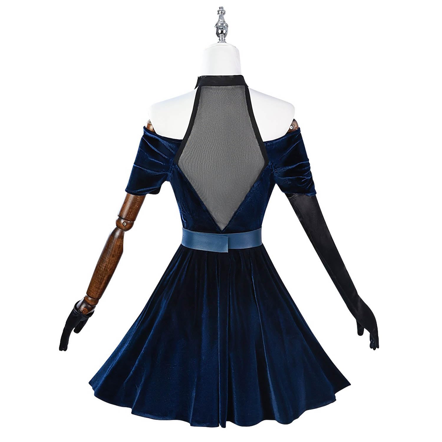 Anime Personaje Mizi Disfraz de cosplay Alien Stage Luka Juego de role Uniforme Conjunto Completo Halloween Fiesta Carnaval Traje de vestir con Peluca para Mujeres