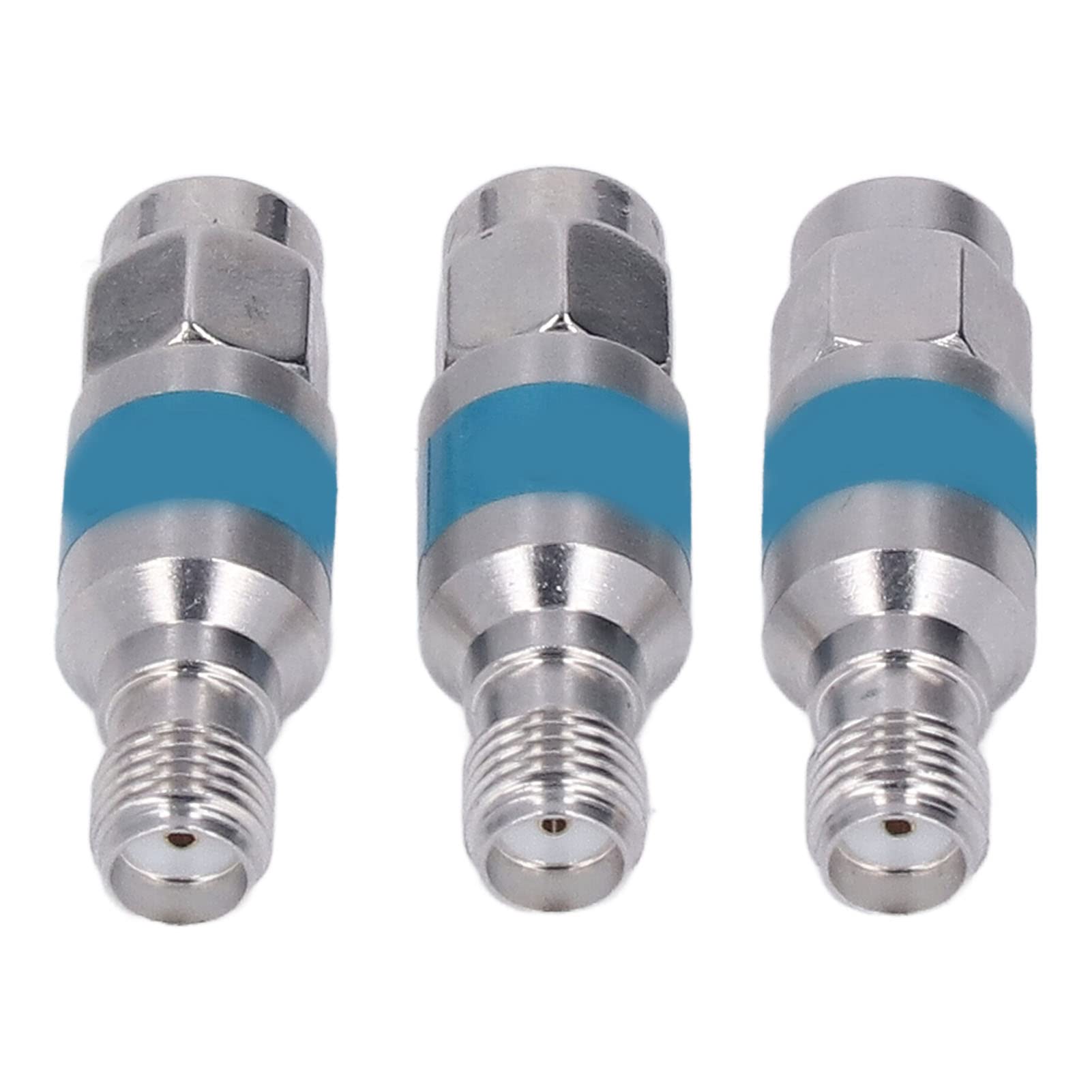 RF Coaxial Attenuator, High Hardness RF Coaxial DC Block Good Toughness Standard Interface for Antenna System