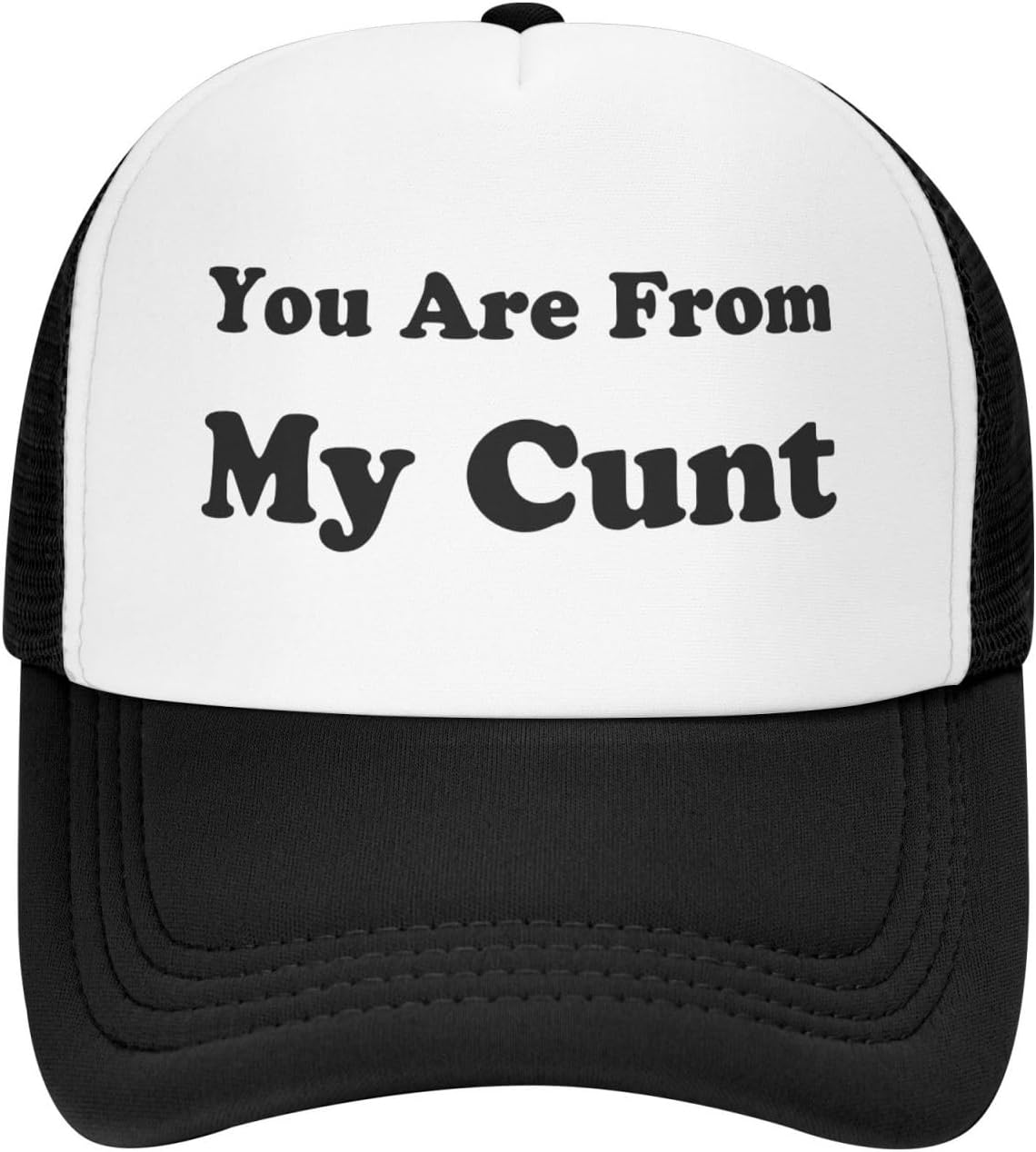 Funny Trucker Hat for Women Men Cute Humor Gag Hats Adjustable Mesh Caps