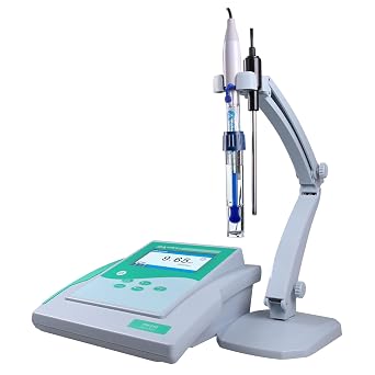 Apera Instruments PH910 Benchtop Lab pH Meter Kit with LabSen 211 Refillable Glass pH Electrode