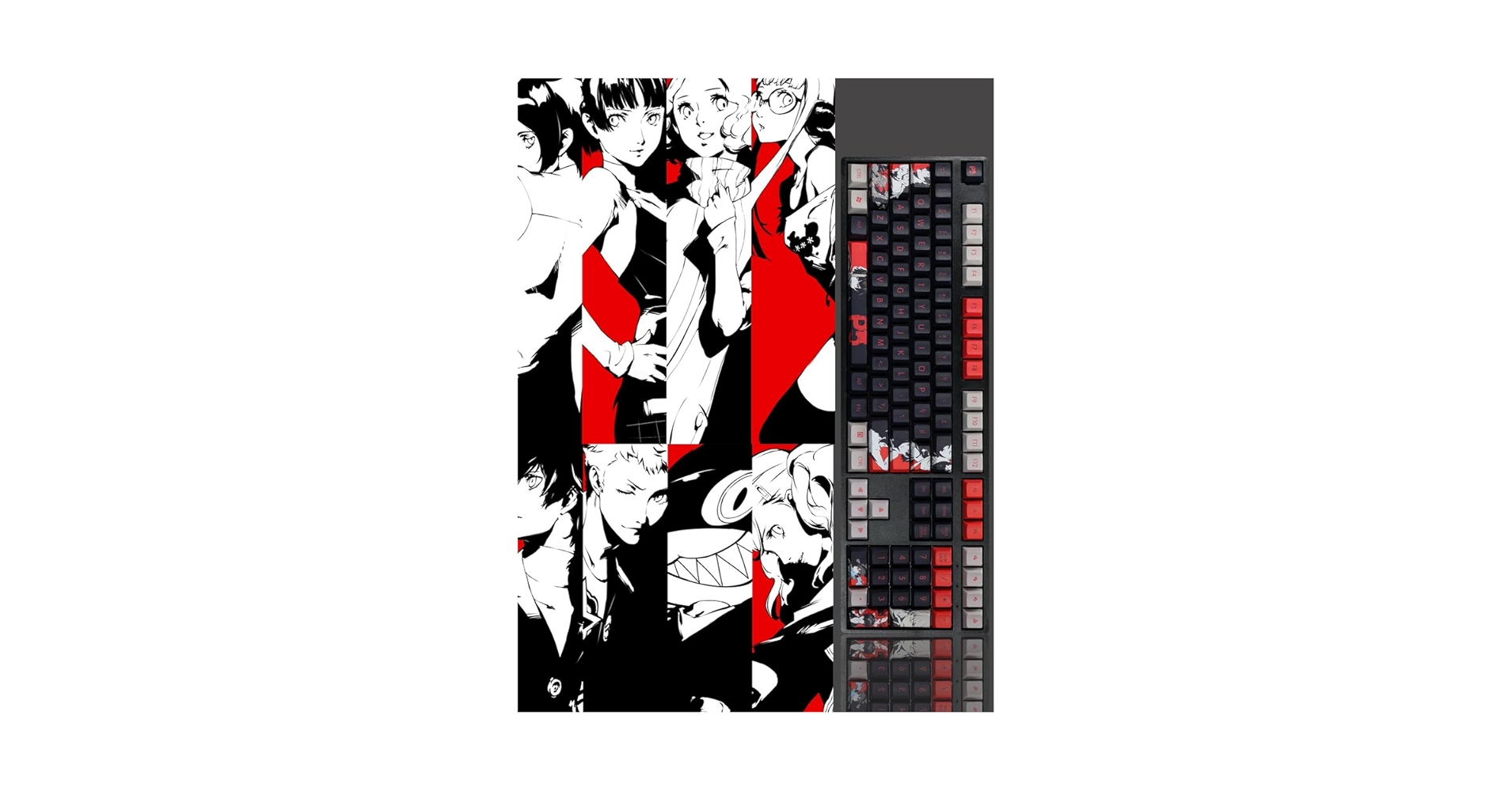 ペルソナ ペルソナ5 P5 キーキャップ マウスパッド ストラップ IFK ペルソナ ペルソナ5 P5 キーキャップ マウスパッド ストラップ