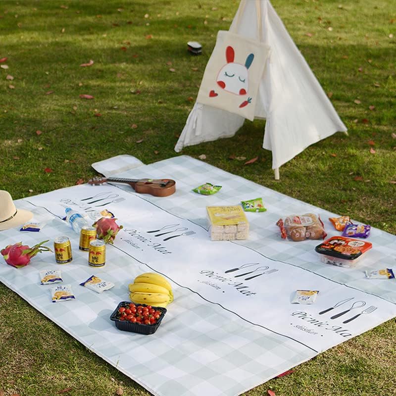Picnic Basket Accessories, Enjoy Outdoor Activities with The Stylish Picnic Blanket (Yellow)