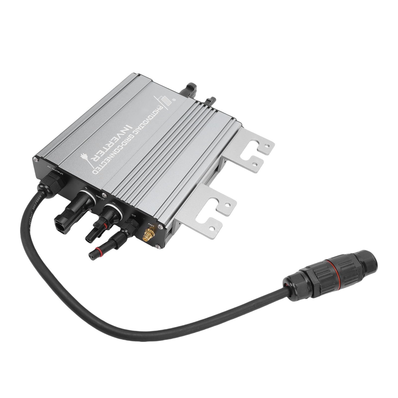 Alomejor Inverter Fotovoltaico WiFi con Microinverter a Griglia in Alluminio Impermeabile da 800 W per di Generazione