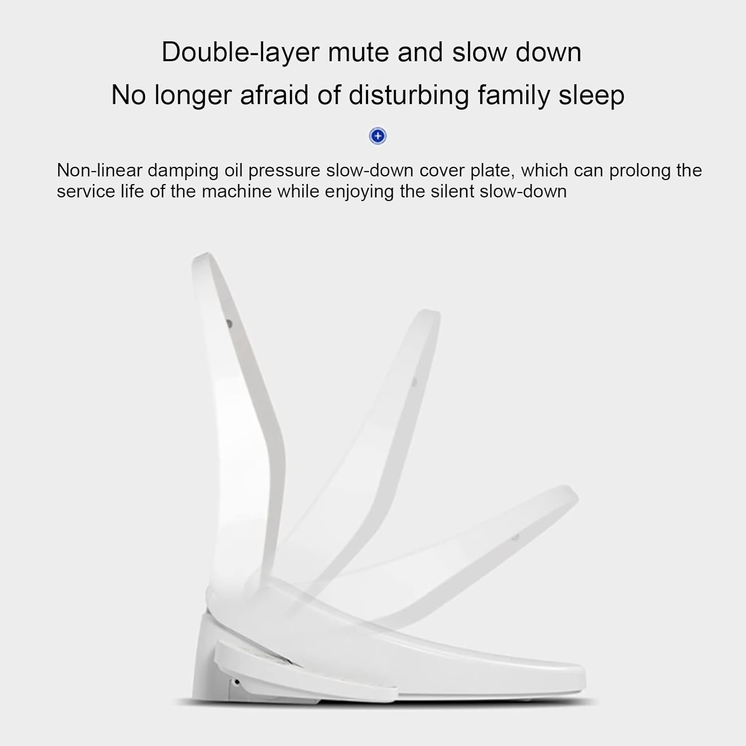 Electronic Bidet Toilet Seat Elongated Smart Heated Toilet Seat, Temperature Controlled Wash, Warm Air Dryer, Smart Touch Panel, Adjustable Warm Water Function, LON004MKJ