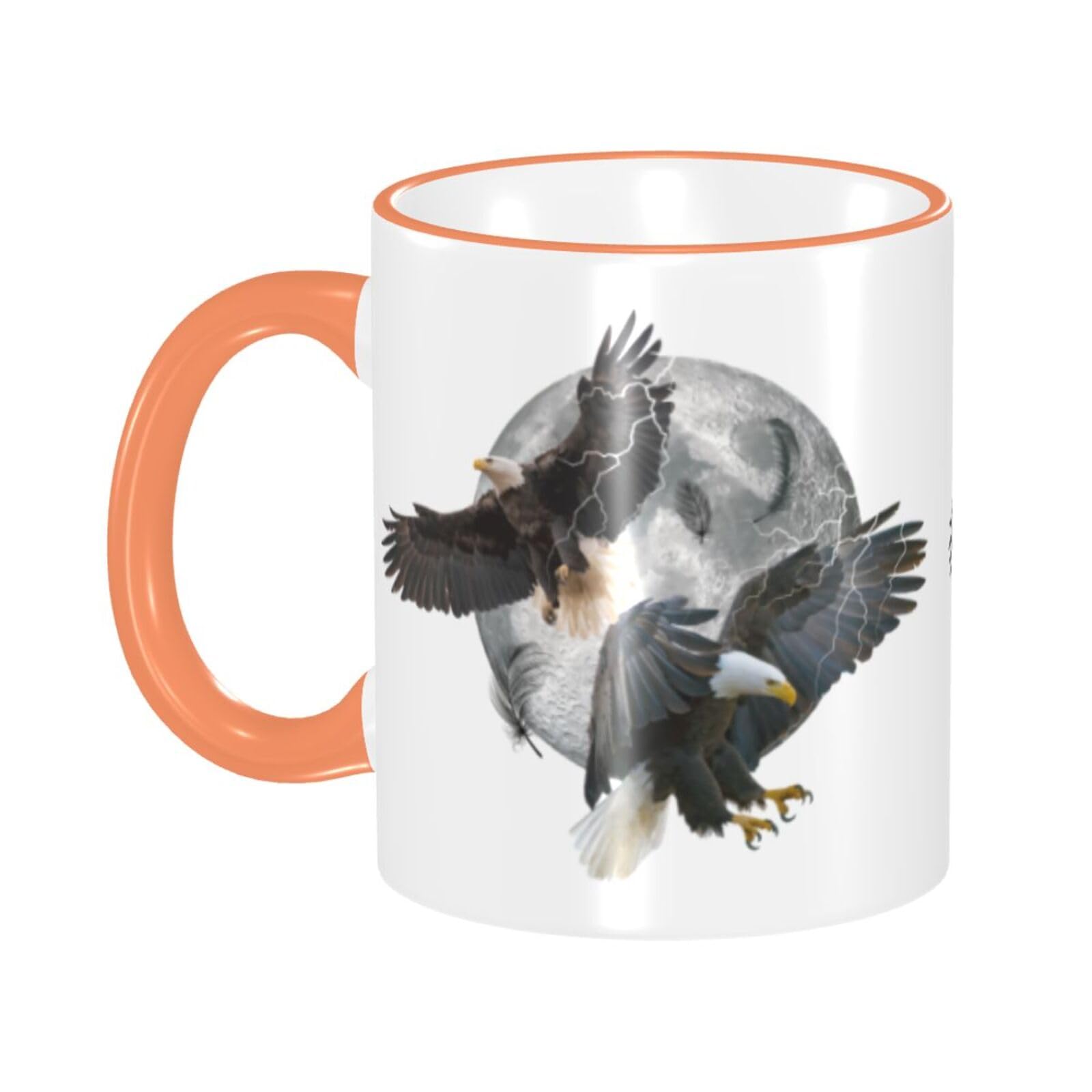 Amazon.co.jp: マグカップ 鷲 鳥 コーヒーカップ 朝食カップ 330ml 