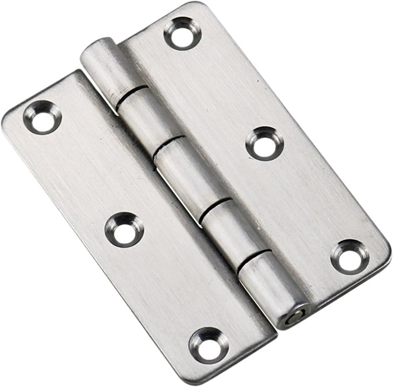 1pc 180-Degree Foldable Bearing Hinges for Industrial Electrical Control Equipment Cabinets Stainless Steel Hinges(Wire Drawing)