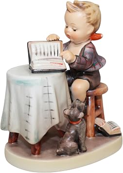 GOEBEL HUMMEL FIGURINE #306 TMK 6 - LITTLE BOOKKEEPER