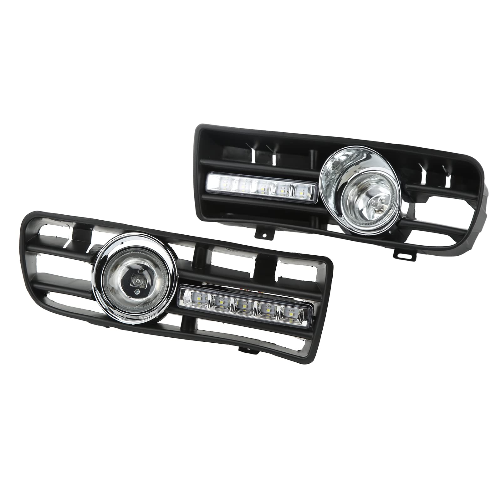 Coppia di Lampade DRL a LED per Fendinebbia H3 per TDI MK4 1997-2006