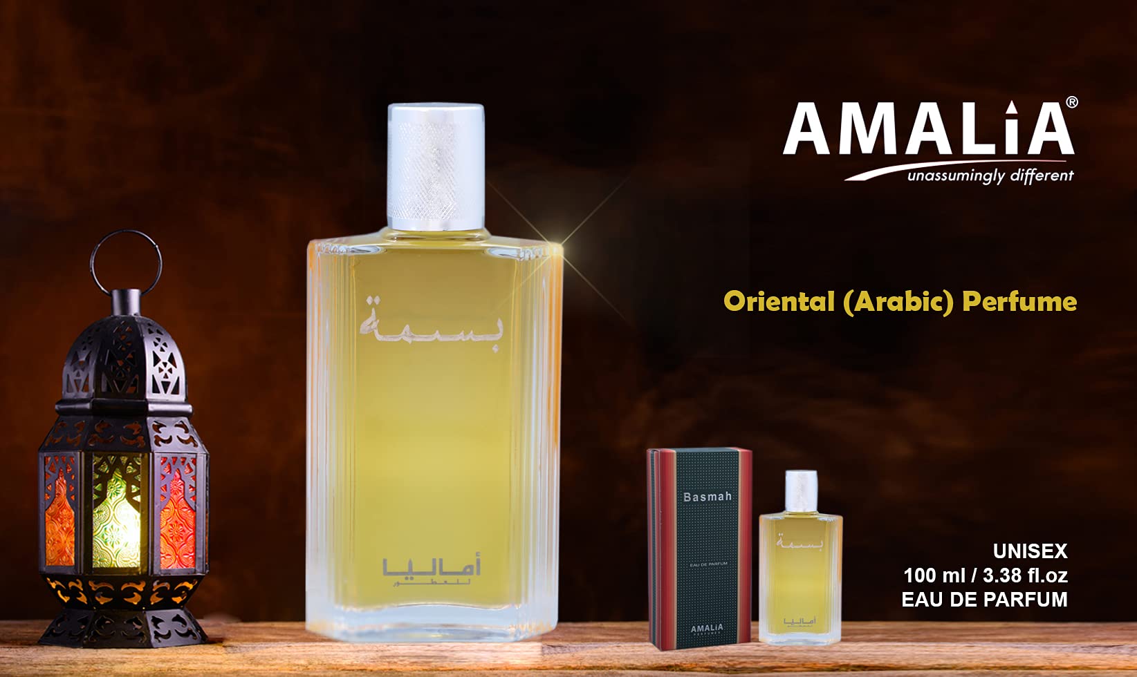 Unisex Basmah Eau De Parfum, 100ml