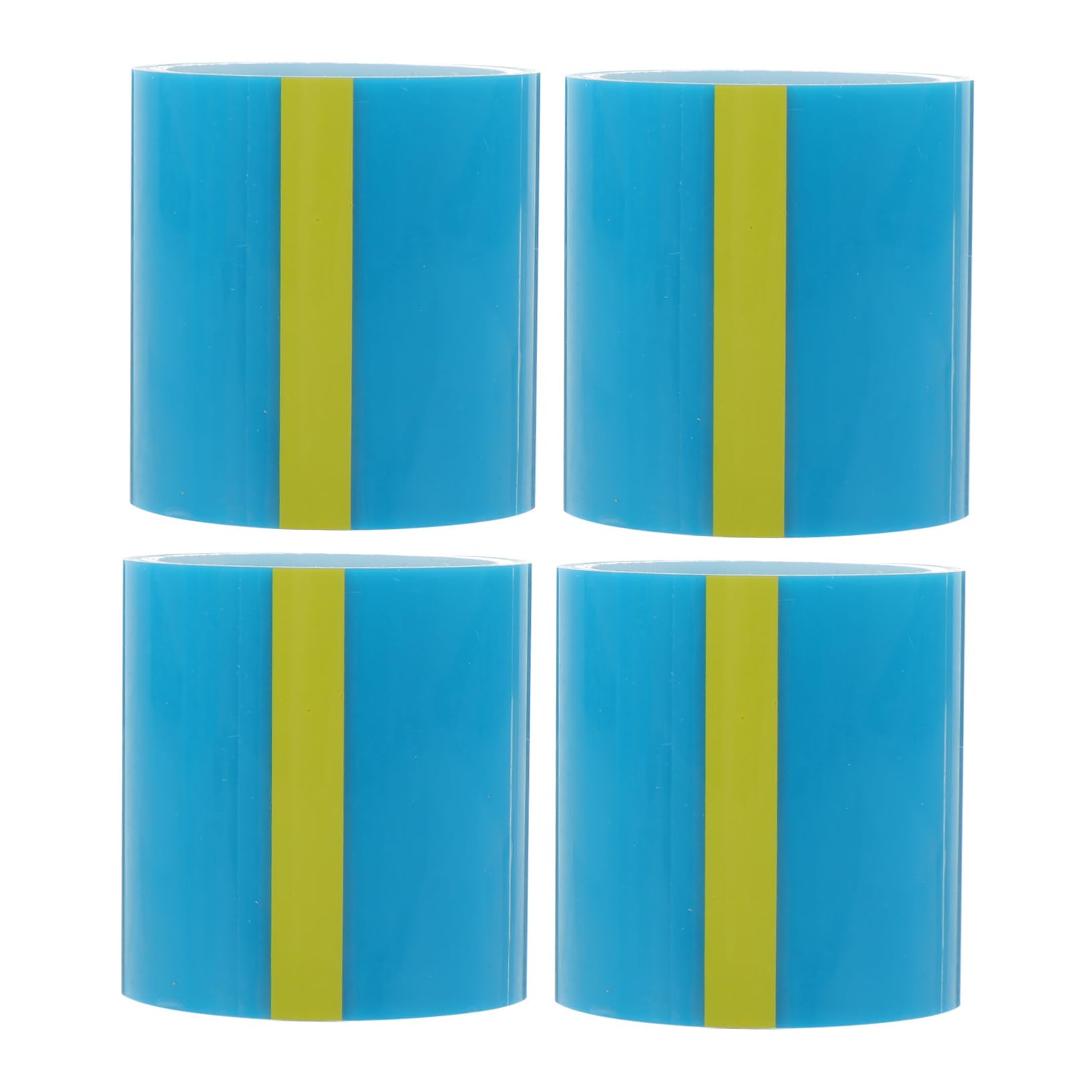 jojofuny 3 Set Nastro Adesivo Senza Traccia Per Creazioni Artigianali Blu Nastro Adesivo Pratico Per Diy E Realizzazione Pendenti Facile Da Rimuovere E Duraturo 4 Pezzi*3