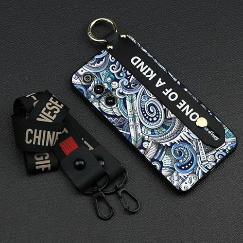 Phone Case Compatible with ZTE Nubia Red Magic10 Air, Phone Holder Wristband Durable Protective Lanyard Anti-dust Back Cover Ant